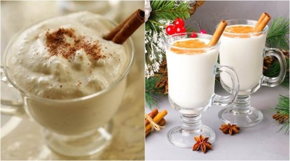 Easy Eggnog Punch - Celebrations at Home