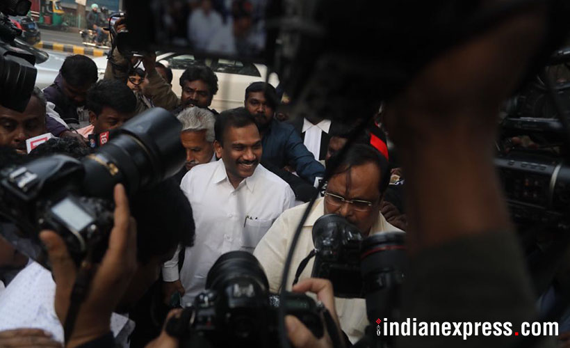 2g Scam Verdict A Raja Kanimozhi And Others Acquitted India News News The Indian Express 