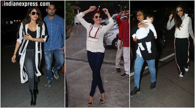 Celeb spotting: Priyanka Chopra, Kareena Kapoor and Taimur ...