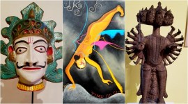 Raja Ravi Varma, art exhibition in delhi, work of Raja Ravi Varma, cosmic lila, what is cosmic lila, Indian express, Indian express news