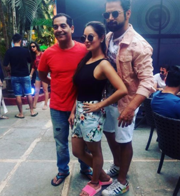 Bharti Singh Haarsh Limbachiyaa pool party photos