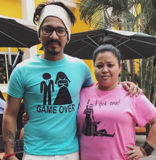 Bharti Singh Haarsh Limbachiyaa pool party photos