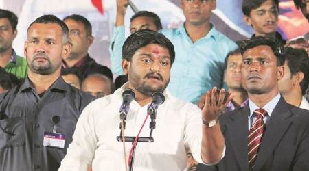 Hardik Patel roadshow in Surat