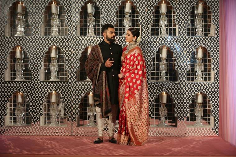 Anushka Sharma & Virat Kohli's Wedding Reception In Delhi | Silverscreen  India