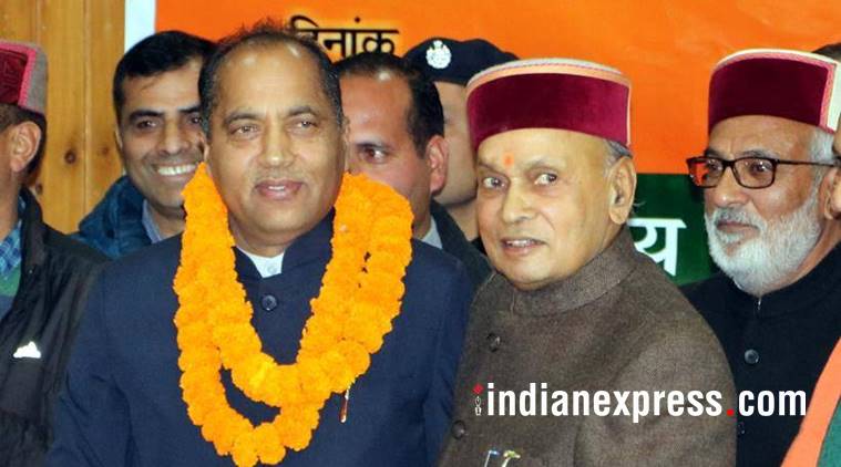jairam thakur photos, himachal new cm images, who is jairam thakur, bjp himachal pradesh, jairam thakur pics, new himachal cm pictures, indian express