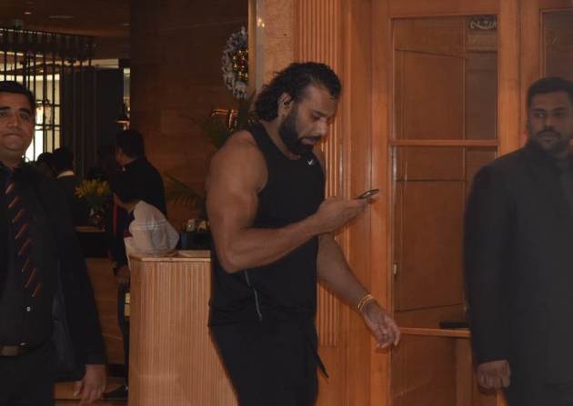 Jinder Mahal vs Triple H was the headline of the WWE event in New Delhi