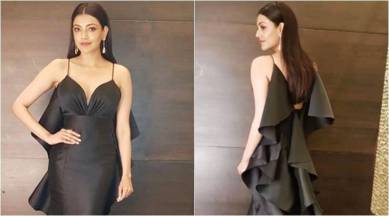 Kajal Aggarwal Sex Porn Movies - Kajal Aggarwal's gown gives fishy vibes but she carries it off like a  stunning mermaid | Lifestyle News,The Indian Express