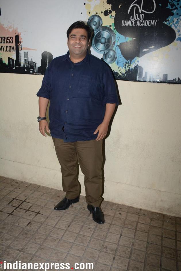 Kiku Sharda posed for the cameras.