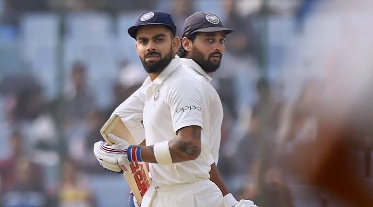 Virat Kohli and Murali Vijay on first day of third Test against sri lanka