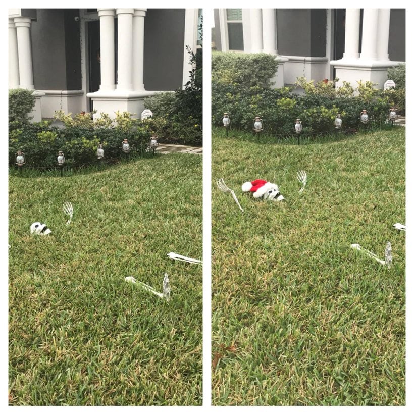 christmas, christmas decoration, lazy christmas decoration, bad christmas decoration, worst christmas decoration, merry christmas, funny christmas decoration, christmas tree photos, christmas decoration photo