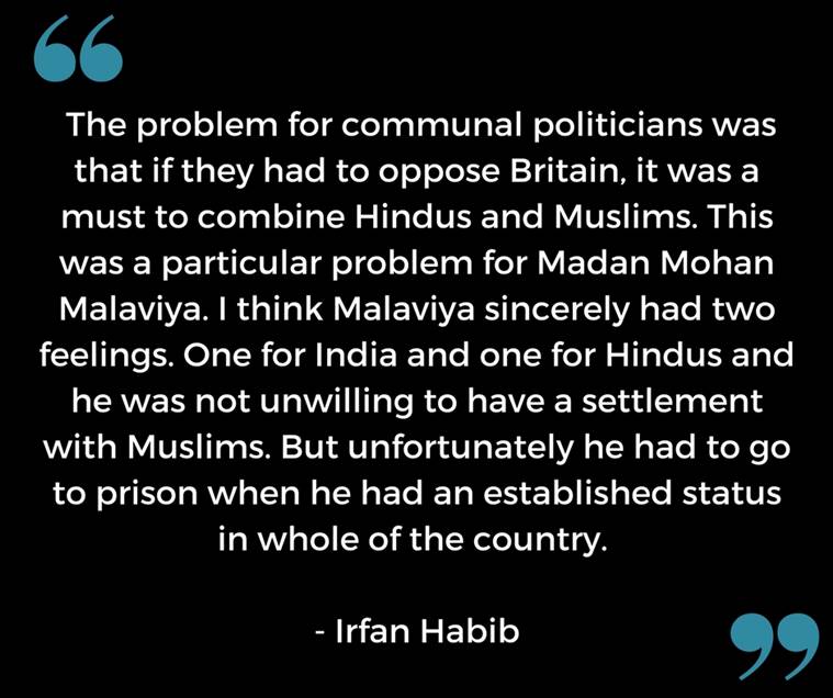 Irfan Habib on Madan Mohan Malviya