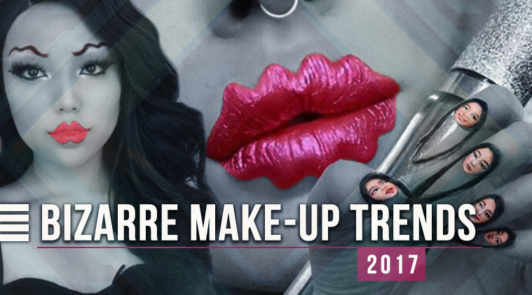 bizzare make up trends, 2017 make-up trends, glitter, glitter trend, bizarre fashion trends, fashion trend, summer fashion, summer fashion trend, butt glitter, glitter butts, fashion news, lifestyle news, indian express