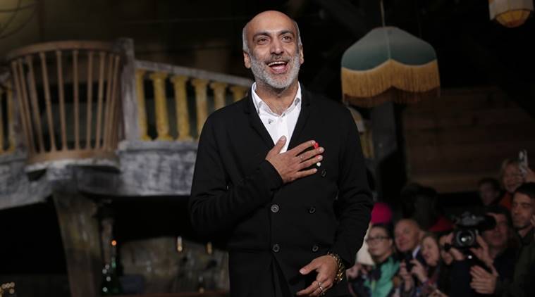 Manish Arora creates art installation to spread positive message |  Lifestyle News,The Indian Express