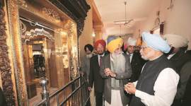 Manmohan Nagar Kirtan, Punjab Chief Minister Amarinder Singh, Anandpur Sahib, Mohali, India news, Indian Express news