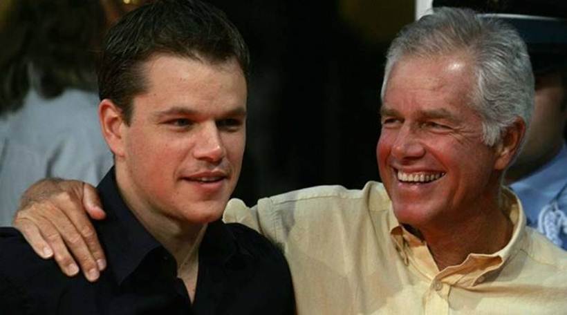 matt damon father dead