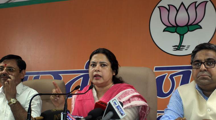 Meenakshi Lekhi attacks Rahul Gandhi on his Hindu Bhakt claim