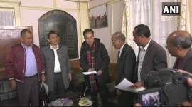 cong mlas join bjp, meghalaya mlas, 8 cong mlas, npp, mlas quit, mlas resign to join bjp, meghalaya mlas quit, indian express