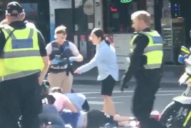 melbourne photos, australia attack photos, flinders street pics, car attack images, melbourne attacker picture, melbourne car attack images, pedestrians, world photos, car attack pics, indian express
