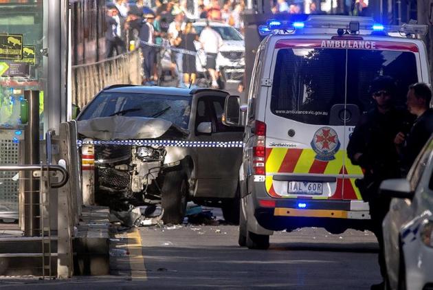 melbourne photos, australia attack photos, flinders street pics, car attack images, melbourne attacker picture, melbourne car attack images, pedestrians, world photos, car attack pics, indian express