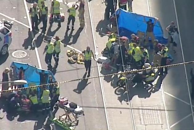melbourne photos, australia attack photos, flinders street pics, car attack images, melbourne attacker picture, melbourne car attack images, pedestrians, world photos, car attack pics, indian express