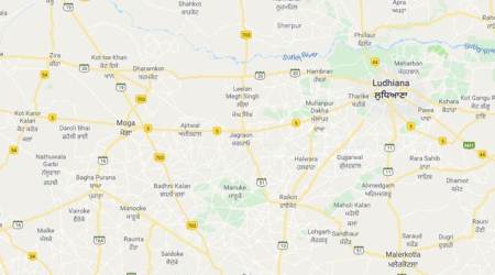 Moga bus accident, Moga bus death, Orbit Aviation bus, private bus, Moga news, indian express news