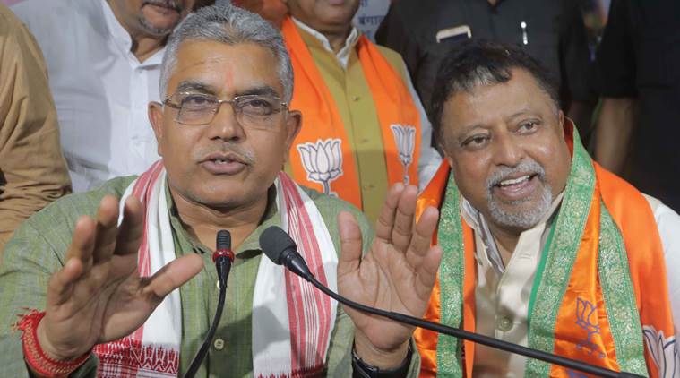 Mukul Roy and Dilip Ghosh