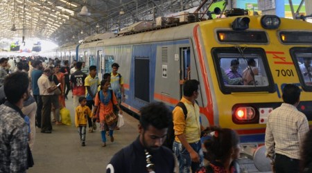 ac local train, mumbai local train, mumbai ac local train, 1 year of mumbai ac local train, indian express