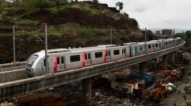 mumbai metro, mumbai metro 4 corridor, mumbai metropolitan region development authority, mmrda, trees, cutting of trees, mumbai news, indian express news