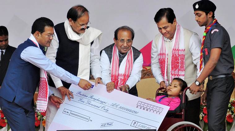 Venkaiah Naidu launches scheme for differently abled people in Assam