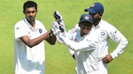 Ranji Trophy 2017, Ranji Trophy 2017 semi-final, Navdeep Saini, Navdeep Saini bowling, Navdeep Saini wickets, sports news, cricket, Indian Express