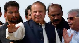 Nawaz Sharif, who has been disqualified from holding public office for life by the Supreme Court in the Panama Papers case, said Pakistan has isolated itself. (AP)