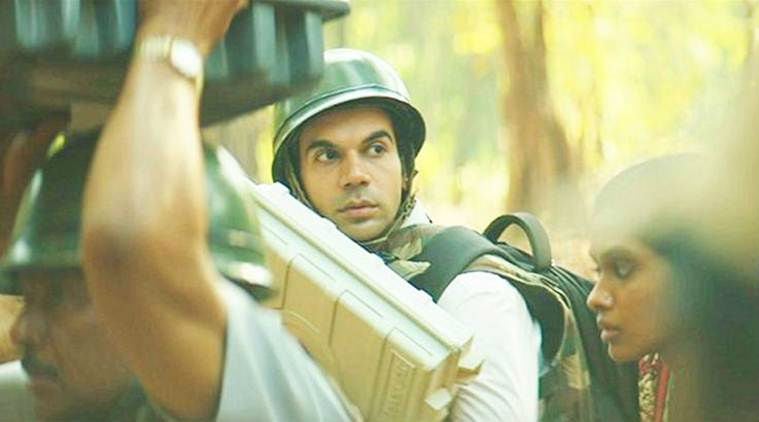   Rajkummar Rao in Newton 