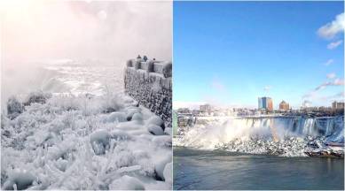 Niagara fall, frozen Niagara fall , Niagara fall frozen pictures