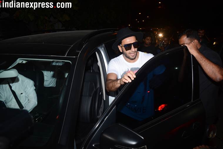 Ranveer Singh and Deepika Padukone leave Zoya Akhtar’s house hand in ...