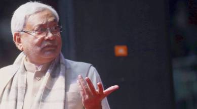 Bihar Chief Minister Nitish Kumar.