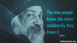 osho, happy birthday osho, osho birthday, osho sayings, osho quotes, osho sayings and quotes, indian express, indian express news