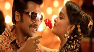 Suriya and Keerthy Suresh in Thaana Serndha Kootam