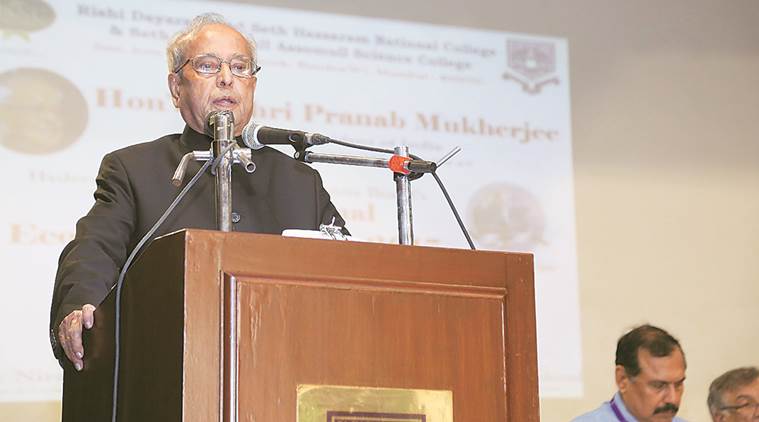 We must have economic growth with jobs: Pranab Mukherjee