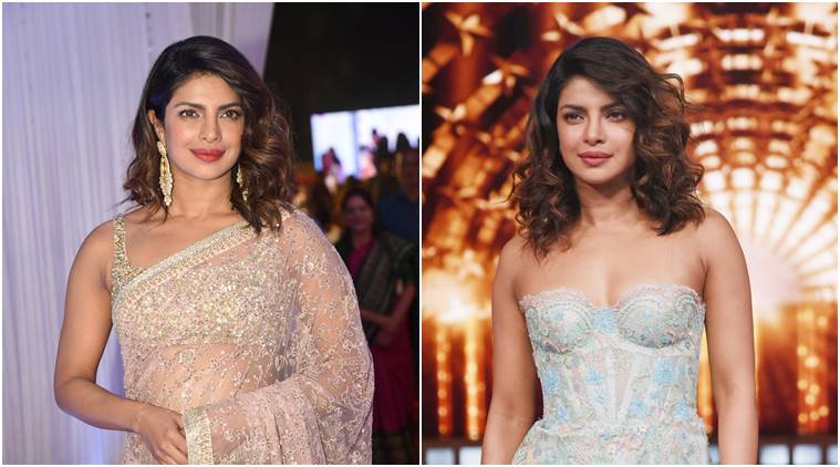 priyanka chopra in sabyasachi saree