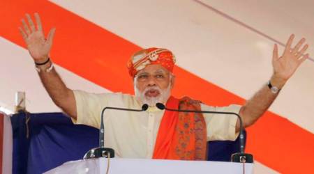 PM Modi campaigned in Mehsana for the second phase of Gujarat elections.