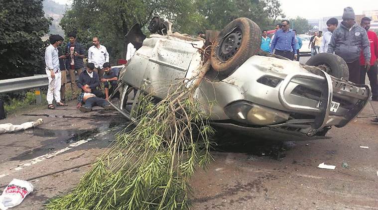 Pune: Car Crosses Expressway Median, Rams Into Vehicle On Opposite Lane ...