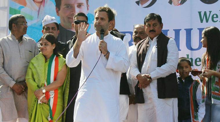 Rahul Gandhi Gujarat election rally