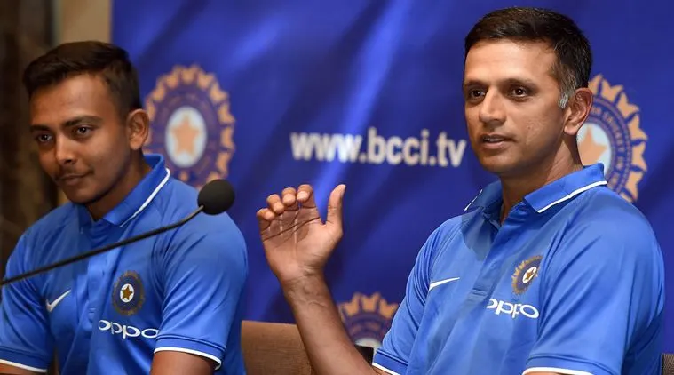 Icc U 19 World Cup Ipl Auctions Come Every Year But World Cup Will Not Says Rahul Dravid Sports News The Indian Express