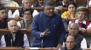 Triple Talaq Bill, Instant Triple Talaq, Lok Sabha, Triple Talaq Bill passed, Muslim Divorce Law, Muslim Women Rights, Ravi Shankar Prasad, Congress, Indian Express