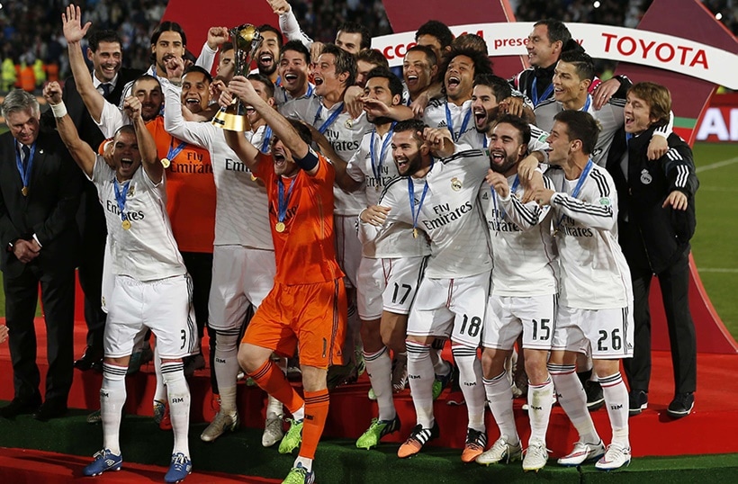Real Madrid won the Club World Cup in 2014