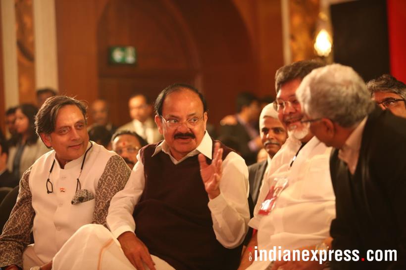 Ramnath Goenka Excellence in Journalism Awards, Ramnath Goenka Awards, journalism awards, Venkaiah Naidu, Vice President Naidu, Express group, Ramnath Goenka, RNG awards, RNG awards photos, Indian Express