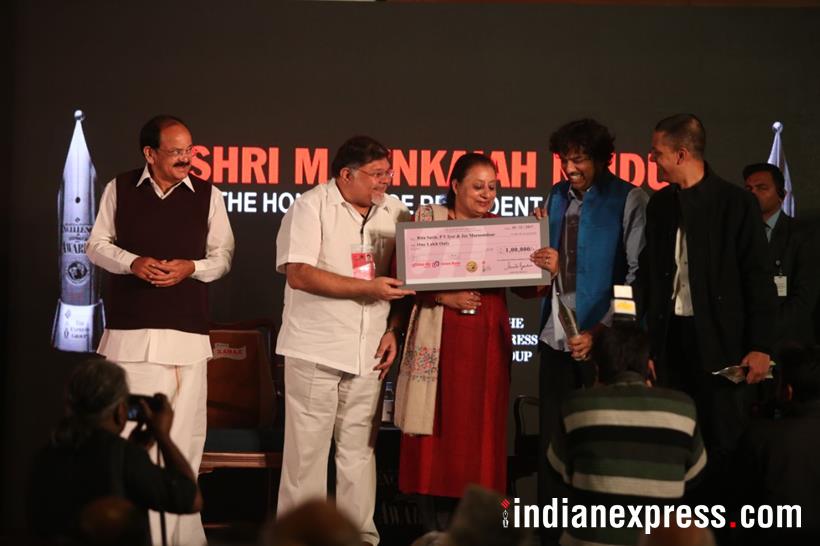Ramnath Goenka Excellence in Journalism Awards, Ramnath Goenka Awards, journalism awards, Venkaiah Naidu, Vice President Naidu, Express group, Ramnath Goenka, RNG awards, RNG awards photos, Indian Express