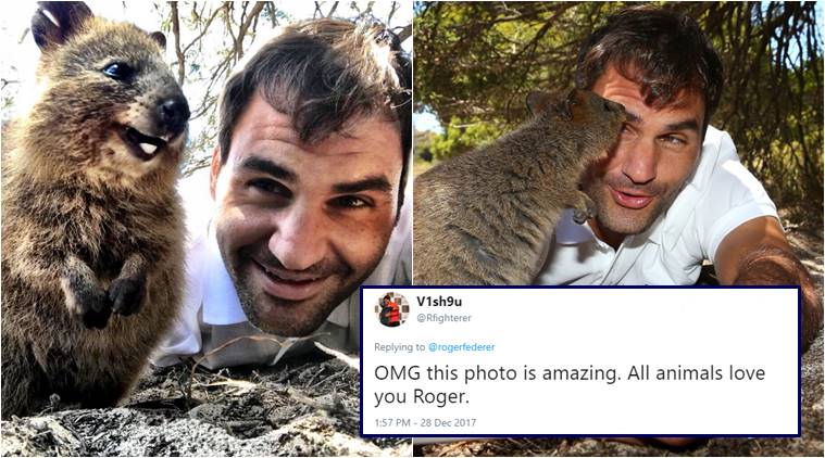 VIDEO showing Roger Federer spend quality time with world's happiest animal  is just ADORABLE | Trending News,The Indian Express