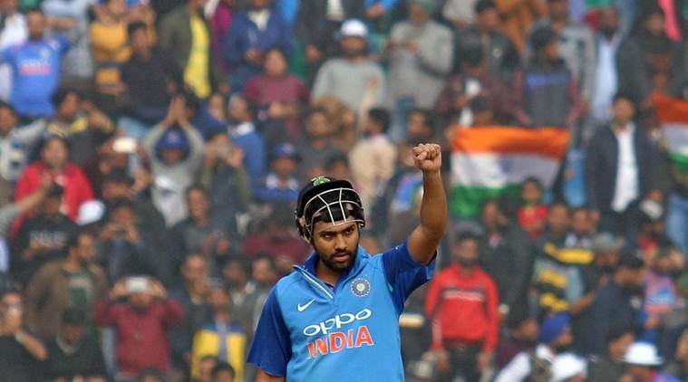 Rohit Sharma's third double hundred, Rohit Sharma's 208 vs Sri lanka, Rohit Sharma 208, Rohit sharma vs Sri Lanka, Rohit Sharma and wife ritika