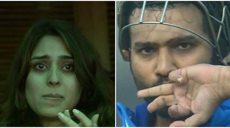Ritika Sharma Sex Video S - Rohit Sharma's wife Ritika Sajdeh in tears after he hits 3rd double  hundred, watch video | Sports News,The Indian Express